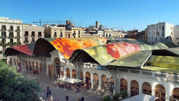 El Mercat De Santa Caterina Meet Barcelona