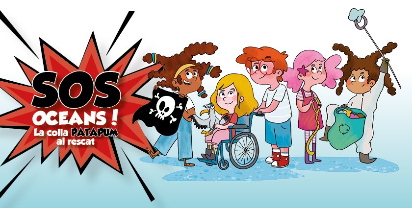 Exposició 'SOS OCEANS! La colla PATAPUM al rescat'