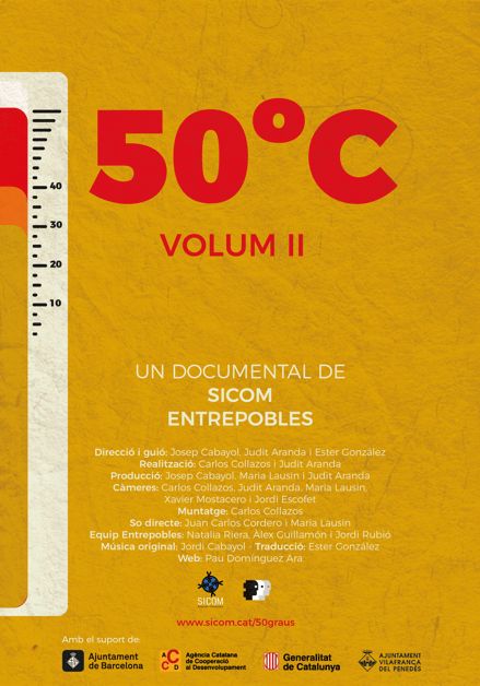 Projecció del documental “50ºC volum II”