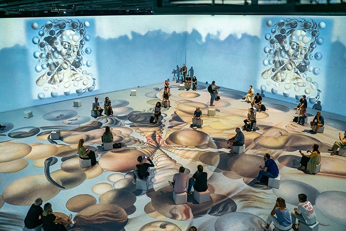 Immersive exhibition 'Dalí Cyber Boulevard'