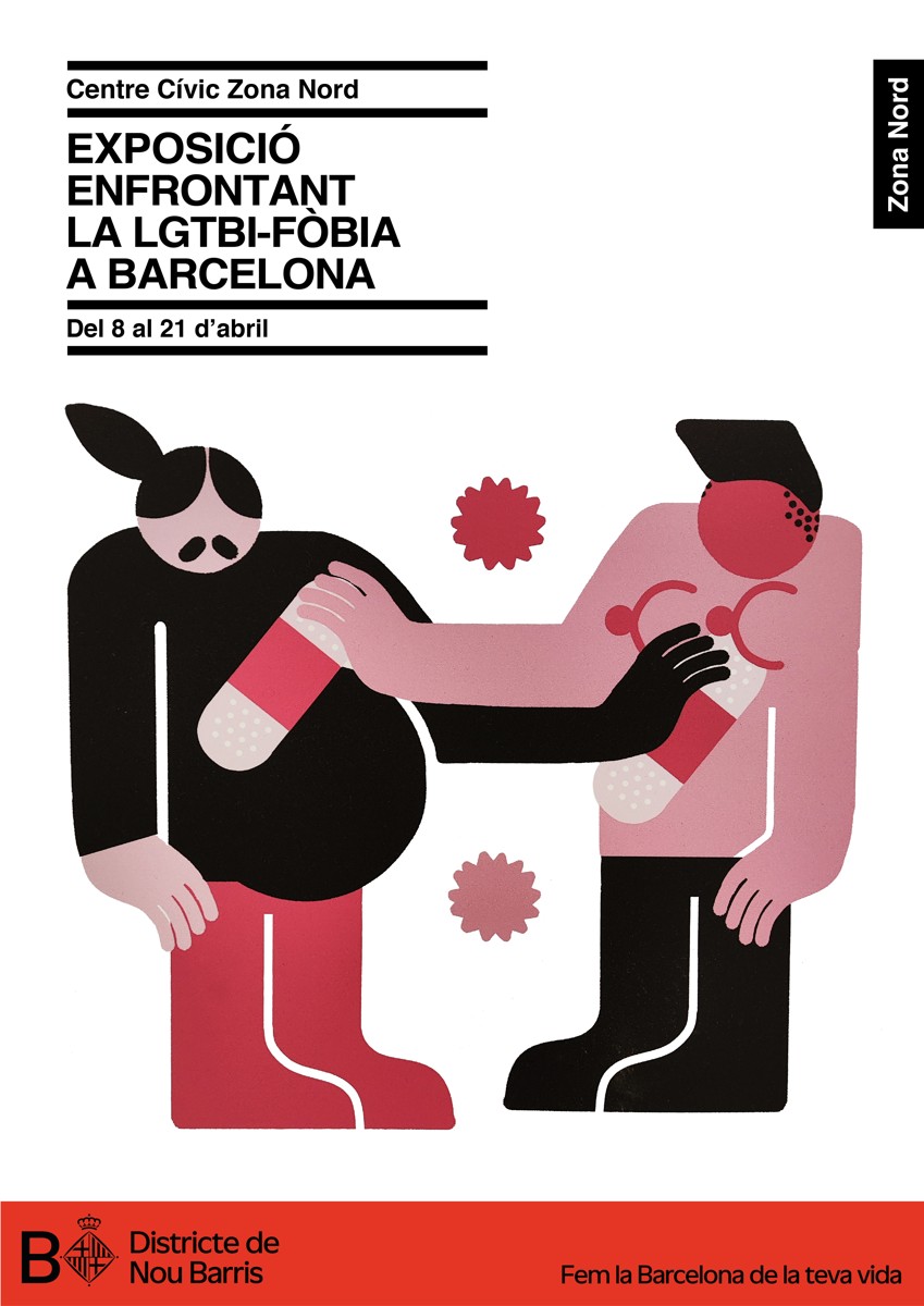 Exposició "Enfrontant l'LGTBI-fòbia"