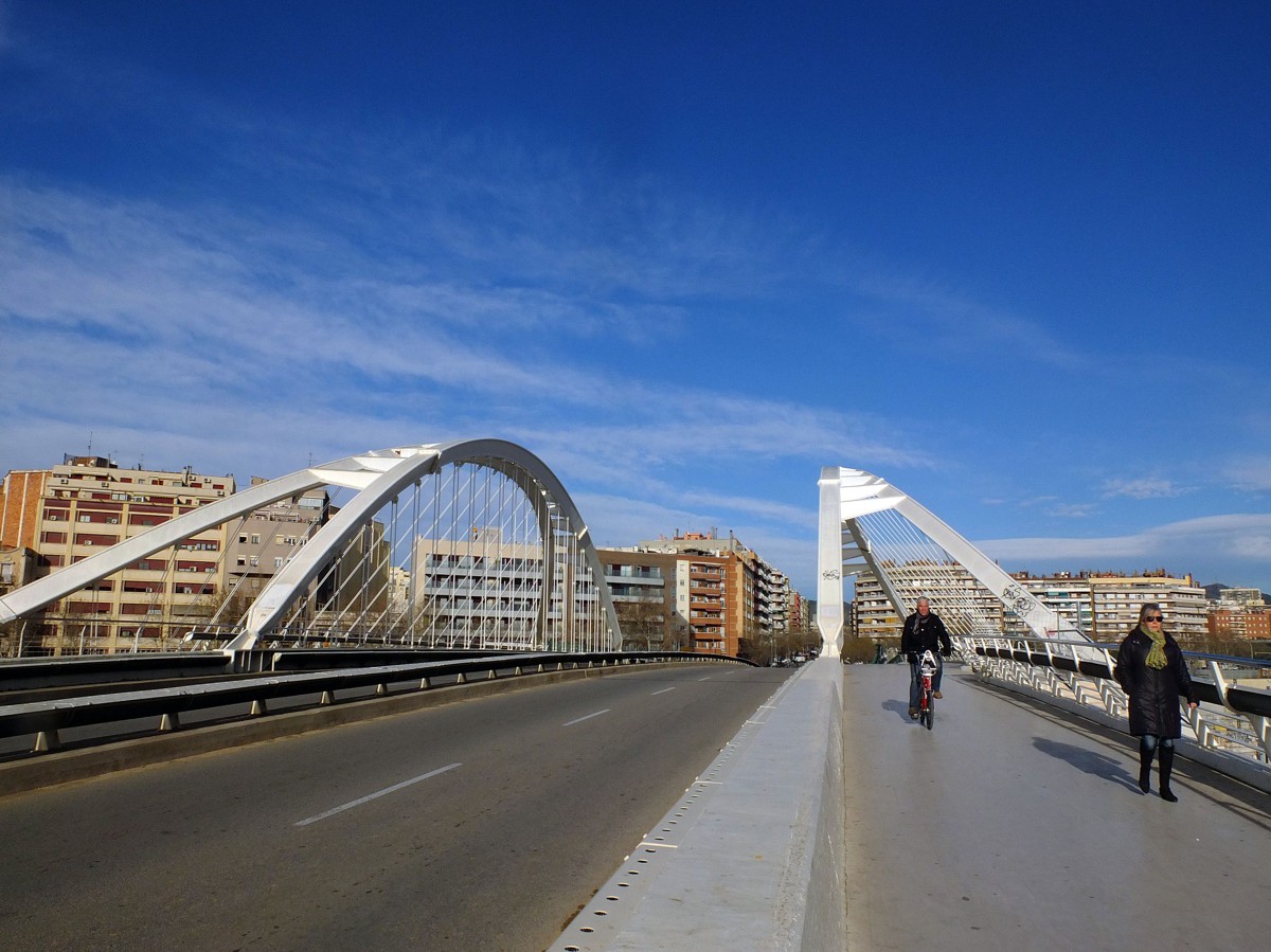 Pont de Calatrava Meet Barcelona