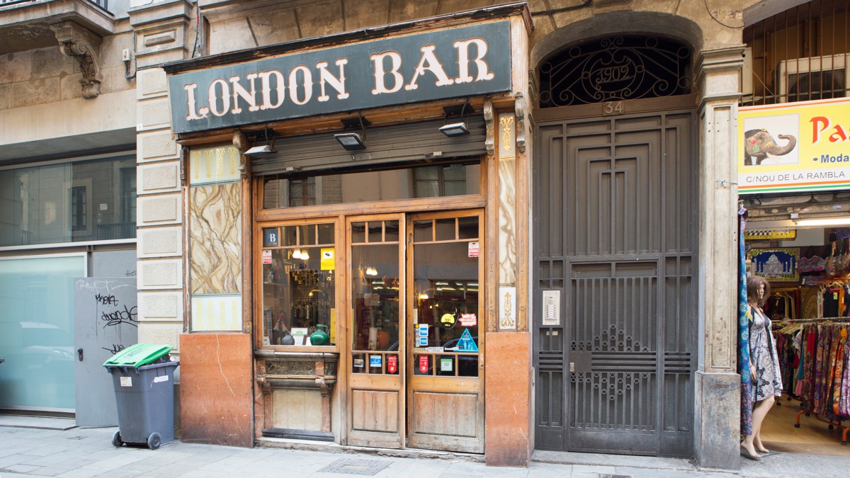 London Bar | Barcelona website