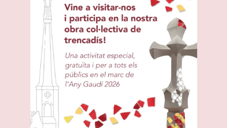 Visita + activitat 'Obra col·lectiva de trencadís'