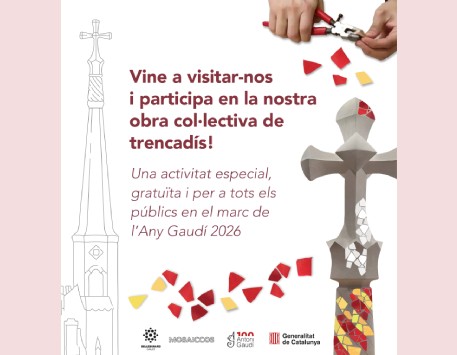 Visita + activitat 'Obra col·lectiva de trencadís'