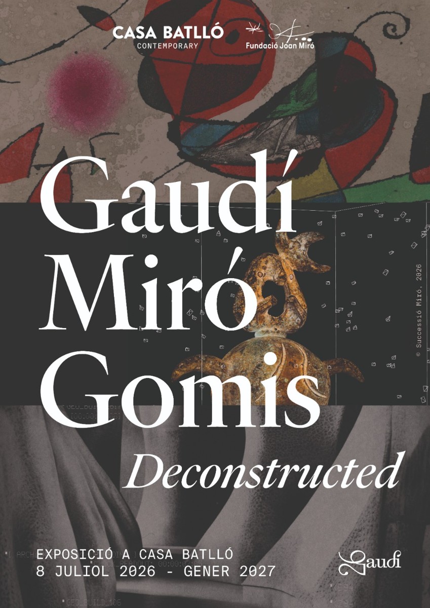 Exposició "Gaudí-Miró-Gomis: Deconstructed", a càrrec d'"Tomorrow Bureau"