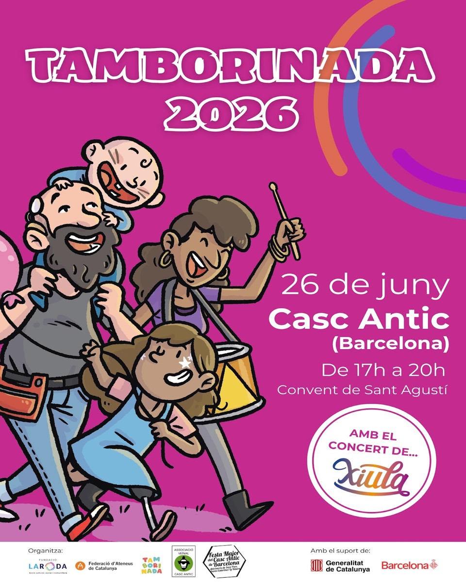 Tamborinada a Ciutat Vella 2026