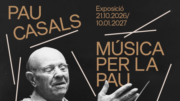 Bild zu Exposició "Pau Casals, música per la pau" in Passeig de Gràcia 107.