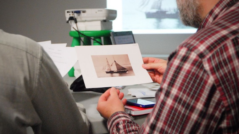 Sessions d’identificació de fotografies navals