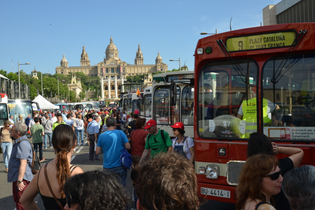 "14a Exposició d'autobusos clàssics de Barcelona"