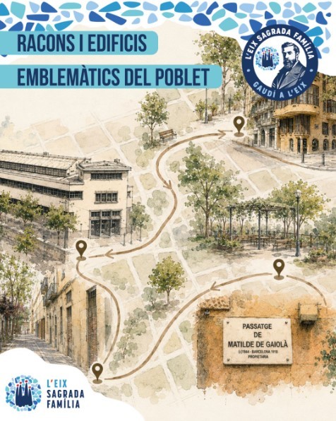 Historical route 'Embracing corners and buildings of Poblet'