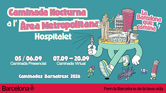 Caminada a l'Àrea Metropolitana Barcelona - l'Hospitalet de Llobregat - Barcelona
