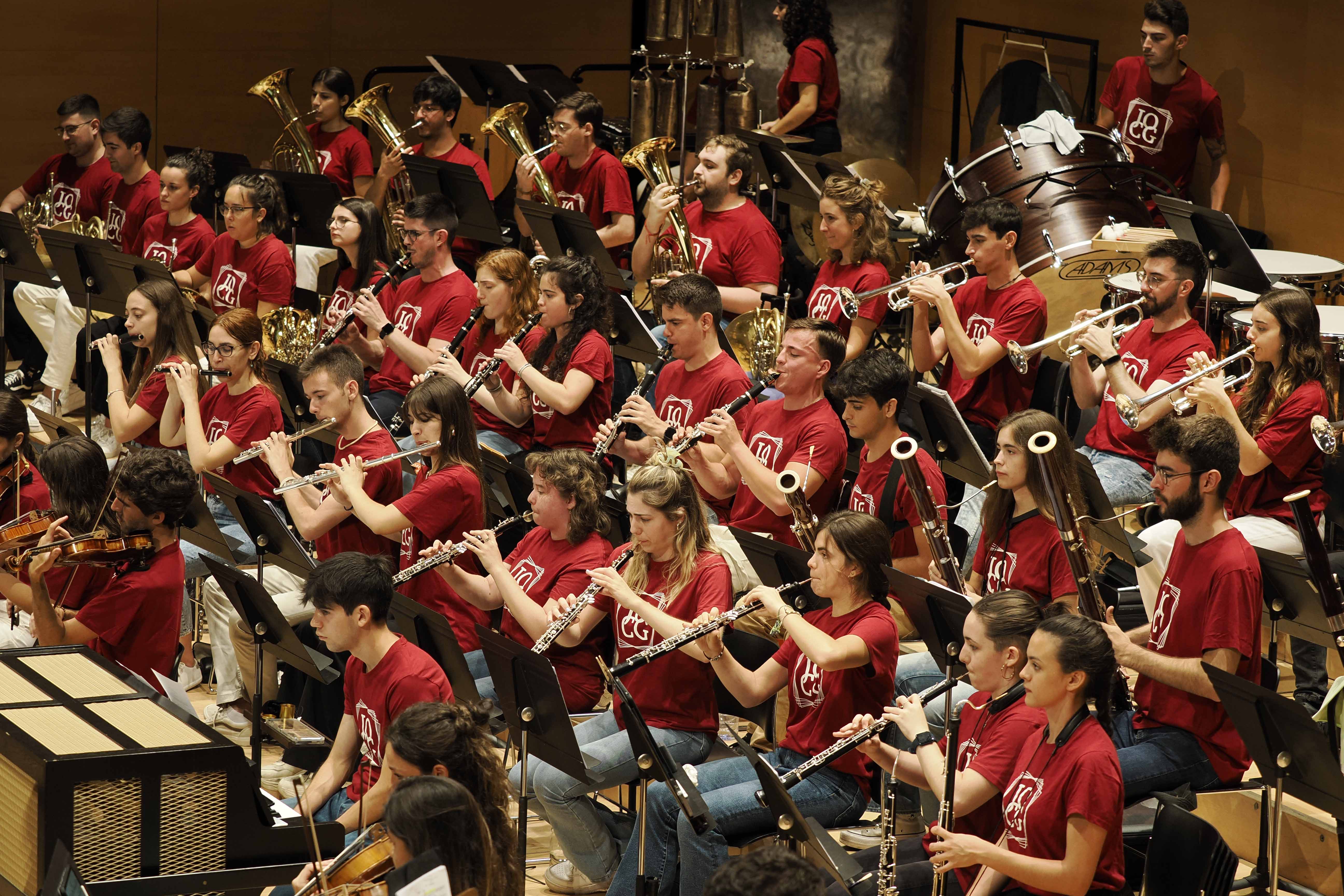 Concert “Jove Orquestra de les Comarques Gironines i Cor de Noies de l’Orfeó Català ”, a càrrec d' Els Planetes/ Blau trencat / Improvisació - Joves intèrprets al Palau-Grec 2025