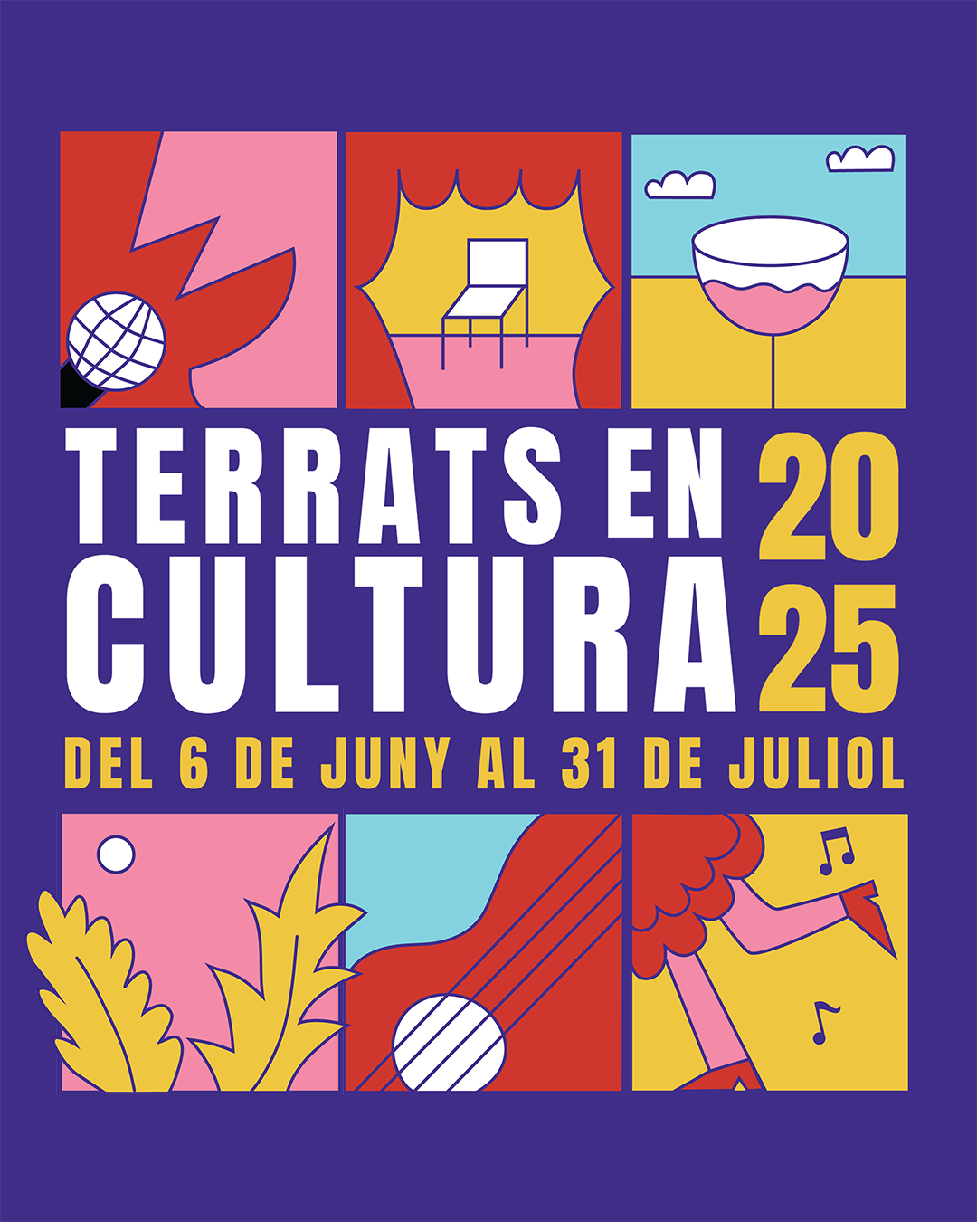 Cicle d'espectacles i concerts "Terrats en Cultura"