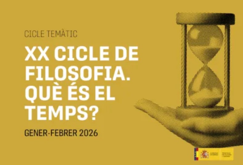 XX Cicle de Filosofia. Què és el temps? 'El temps confiscat', a càrrec de Santiago López Petit