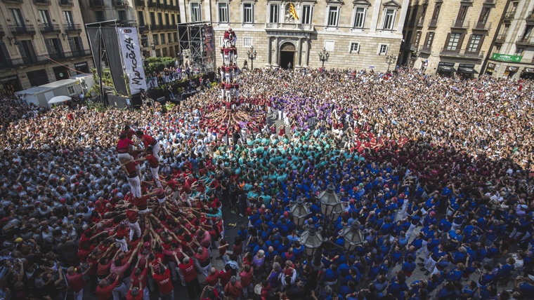 Fiesta Castellera de La Mercè