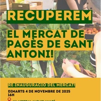 Farmer's market at Sant Antoni