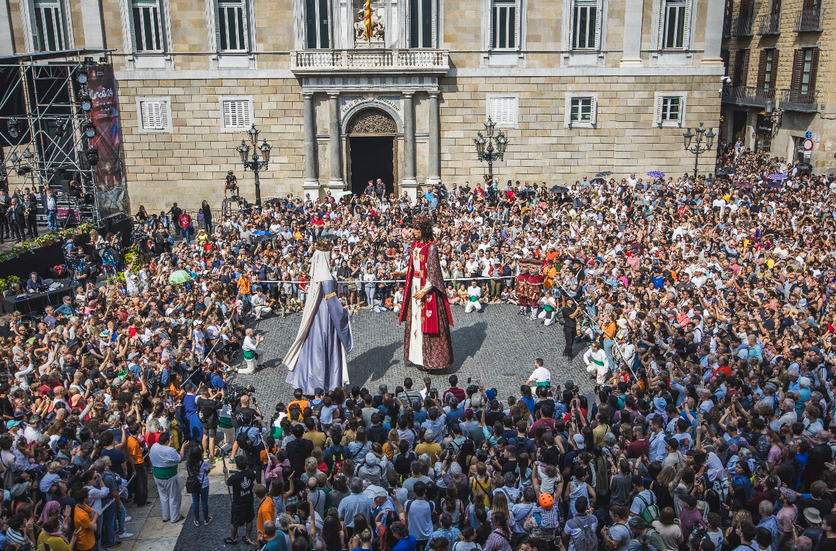Plantada i mostra de balls de gegants
