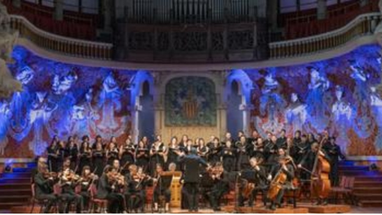 Image de Concert ''El Messies'' de Händel, amb Vespres d'Arnadí, Cor de Cambra de Granollers & Puig à Carrer del Palau de la Música 2.