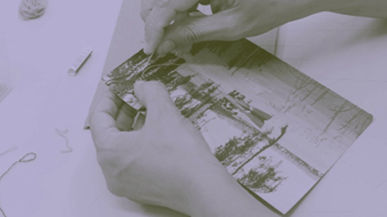 Image for Taller 'Fotobrodat amb història' at Centre Cívic Can Basté
