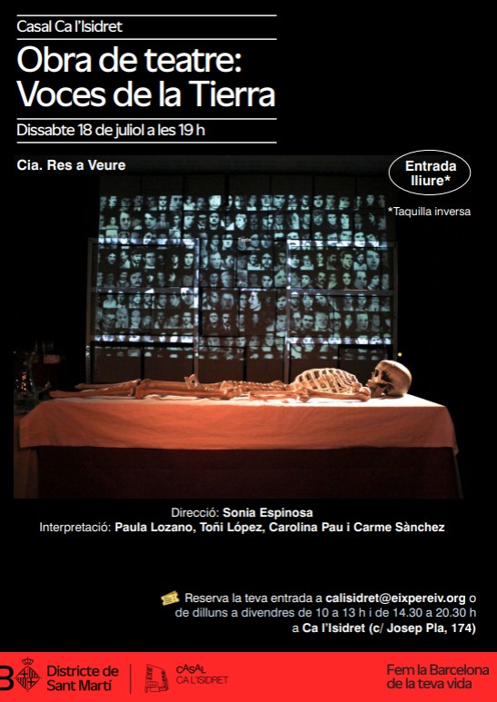 Teatre "Voces de la Tierra", de la Cia. Res a Veure