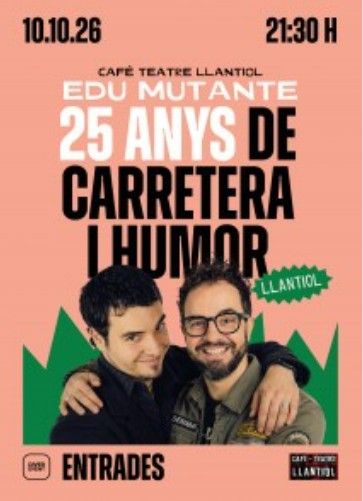 Show "25 years of road and humor", by Edu Mutante