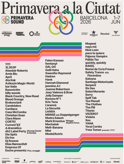 Festival de Música Primavera a la Ciutat 2026