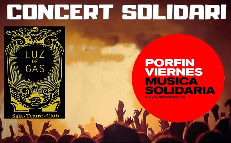 Concert solidari "PorFinViernes per Solcnou"