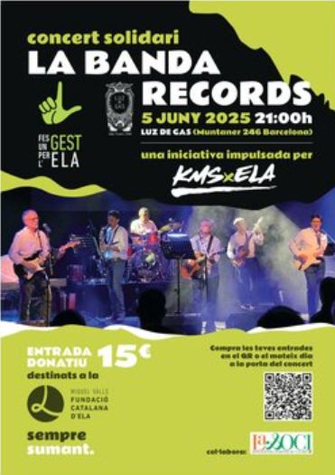 Concert solidari per a ELA "La Banda Records"