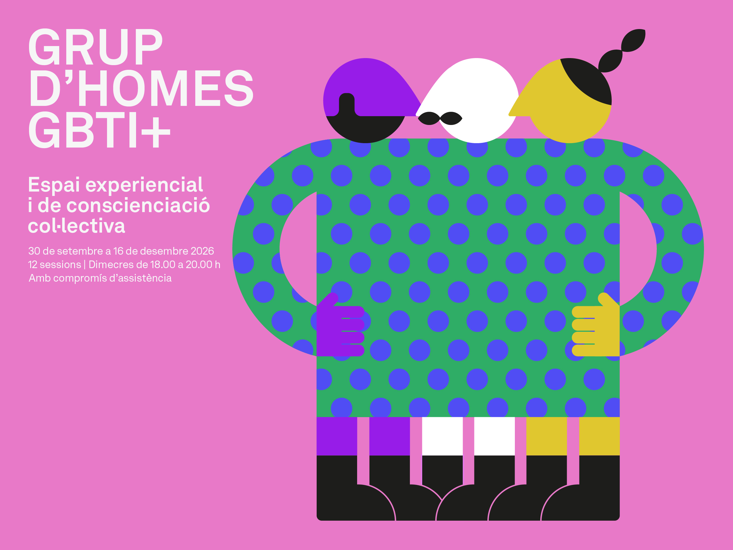 Grup d'Homes GBTI. Espai experiencial i de conscienciació col·lectiva
