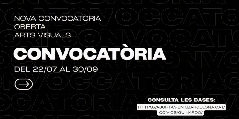 Convocatòria d’Arts Visuals 2027