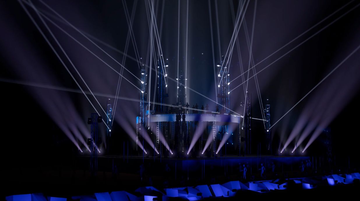 Espectacle "Barcelona, far al món". Copa Amèrica Barcelona 2024