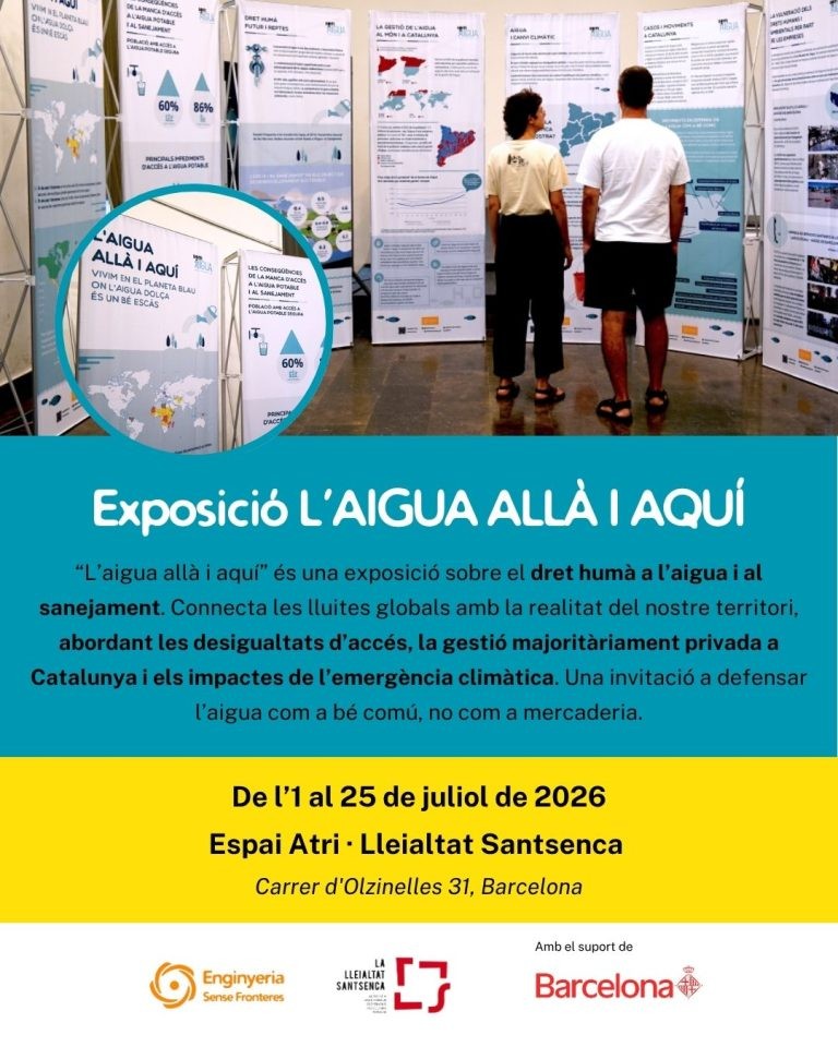 Exposició 'L'aigua allà i aquí'