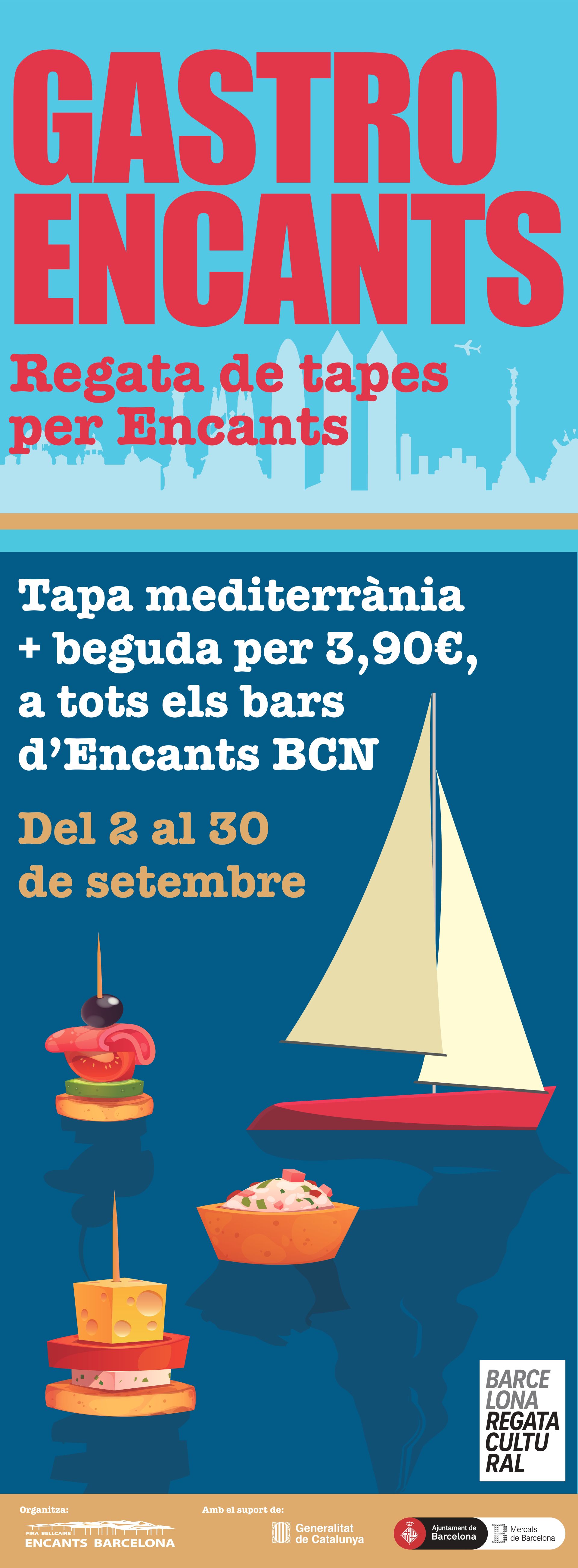 Gastro Encants: 'Regata de tapes per Encants'