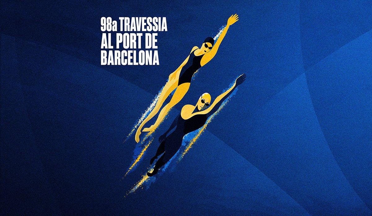 98th Crossing at the Port of Barcelona. 9th international trophy City of Barcelona of open waters