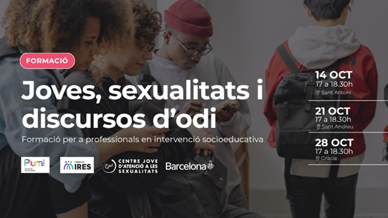Formació 'Joves, sexualitats i discursos d’odi'