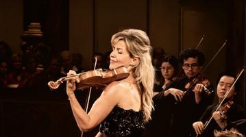 Concert inaugural de la temporada, amb Mutter, Bronfman & Ferrández