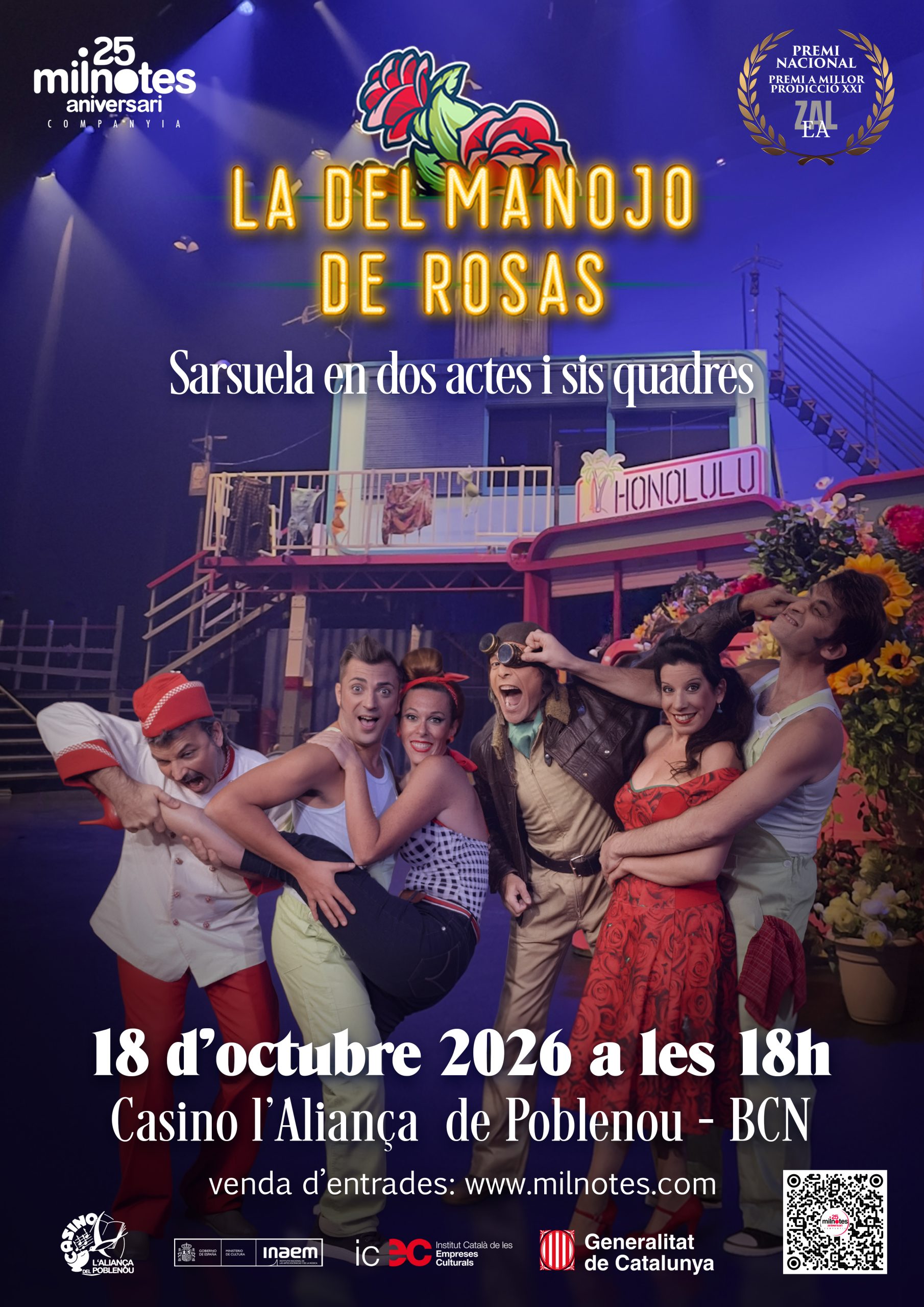 Espectacle de sarsuela "La del Manojo de Rosas "
