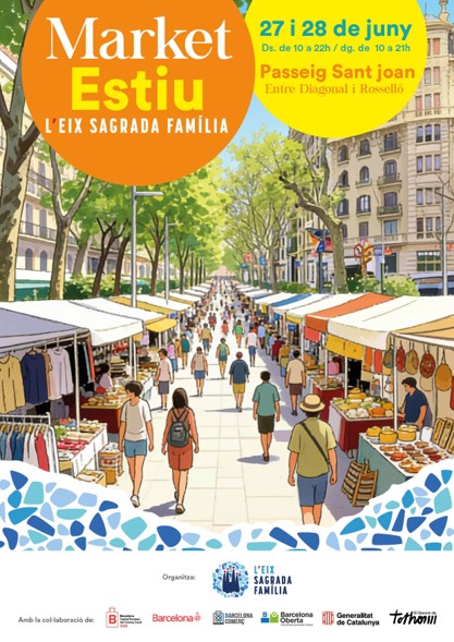 Market d'Estiu al Passeig de Sant Joan