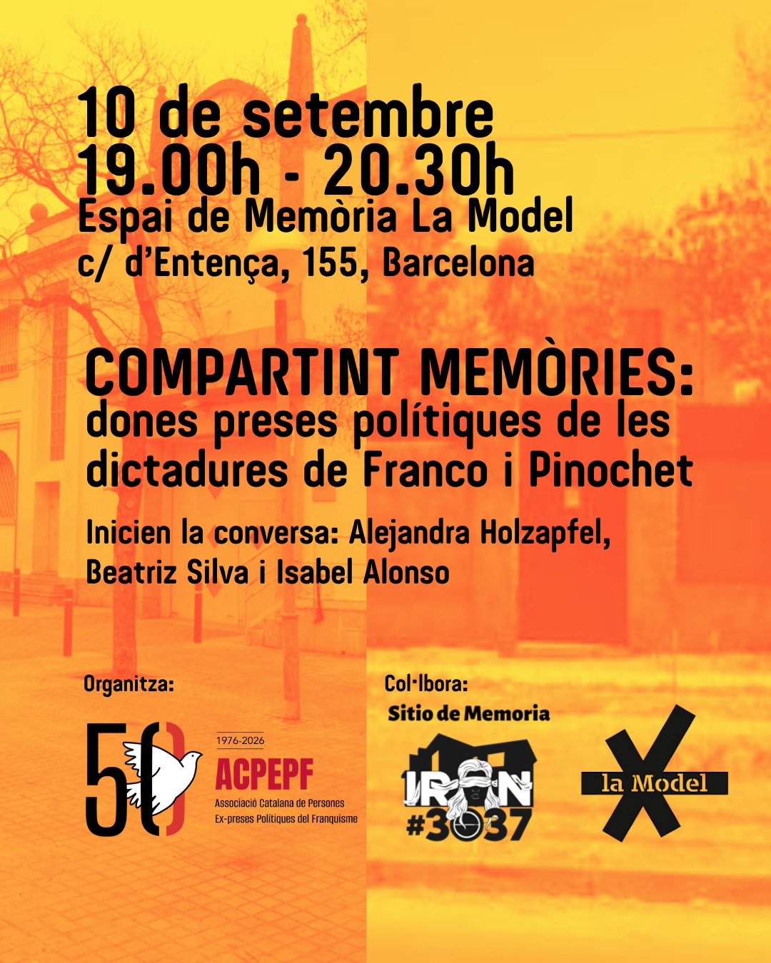 Compartint memòries: dones preses polítiques de les dictadures de Pinochet i Franco