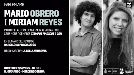 Barcelona Poesia. Parlem amb Mario Obrero i Miriam Reyes