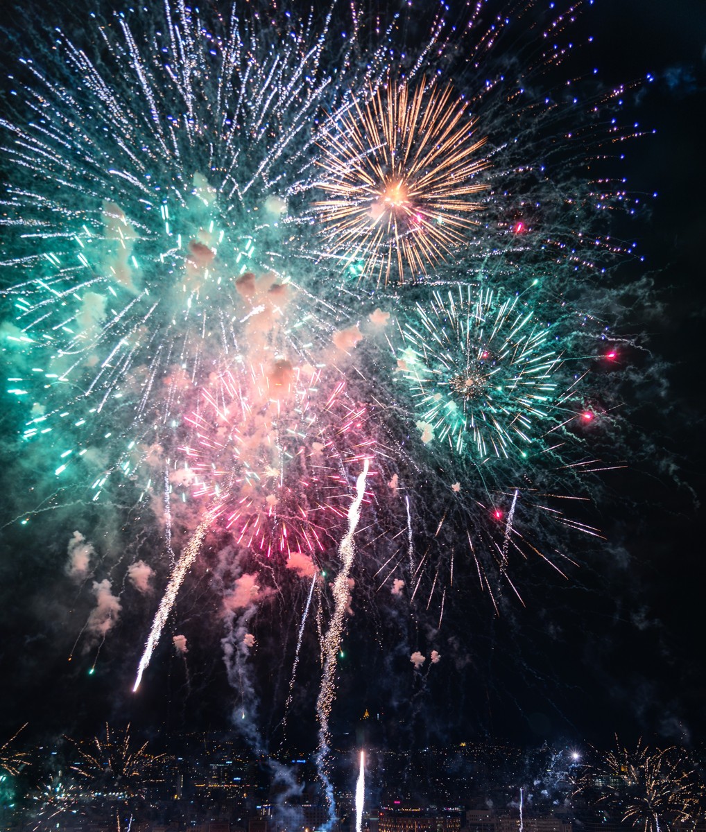 Piromusical de la Mercè