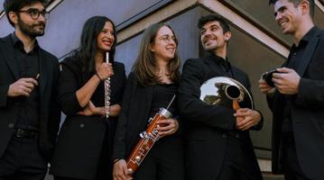 Concert "Lamote de Grignon, Benejam, Ligeti, Migó, Guinovart i Hindemith" amb SenArts Quintet