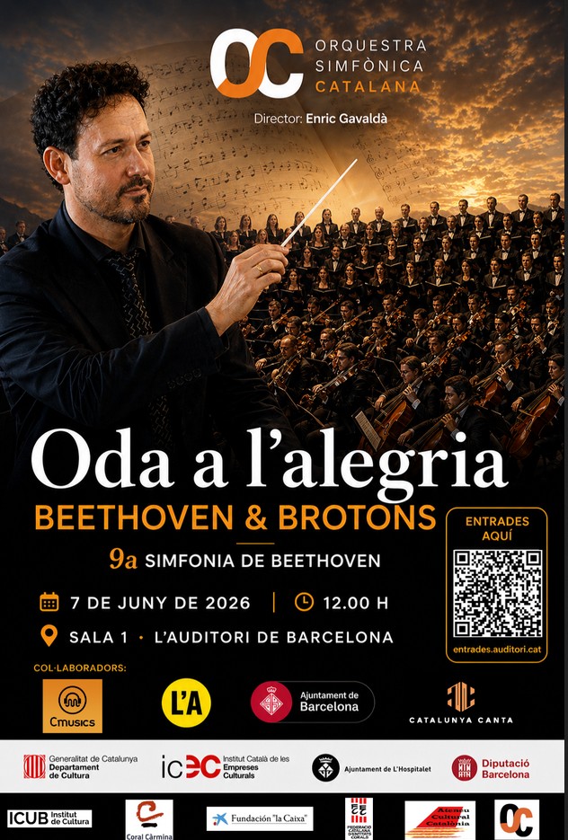 Concert 'Oda a l'alegria. Beethoven & Brotons'