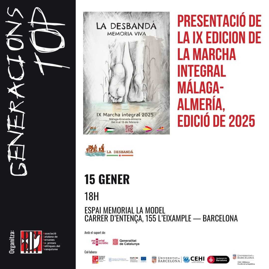 Presentació de la Desbandá "IX Edicion de la Marcha Integral Málaga - Almería"