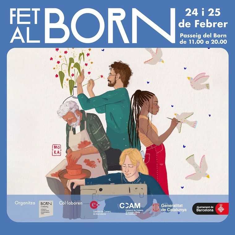 Mercat d'artesania i comerç 'Fet al Born'