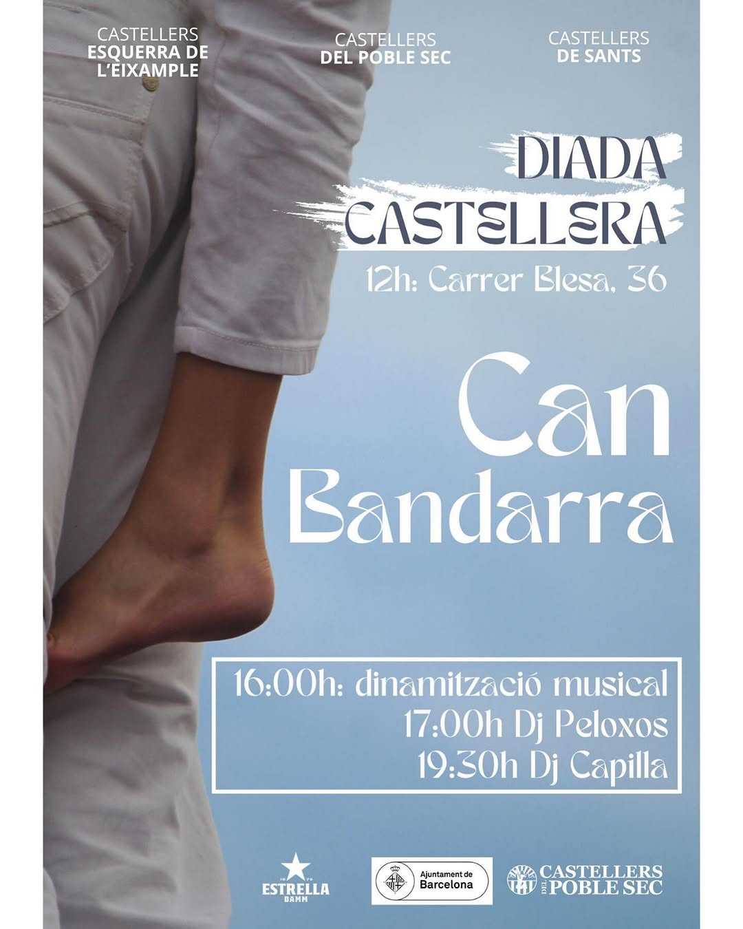 Diada Castellera "Can Bandarra" dels Castellers del Poble-sec