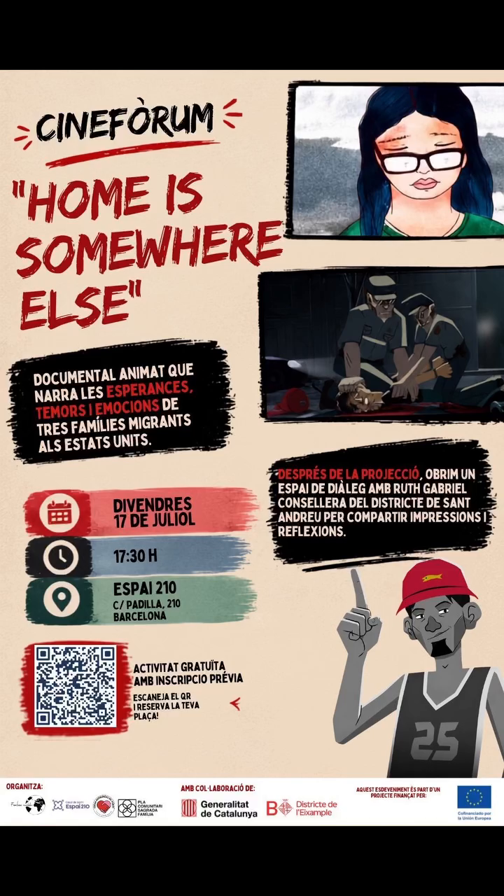 Cinefòrum ‘Home is Somewhere Else’