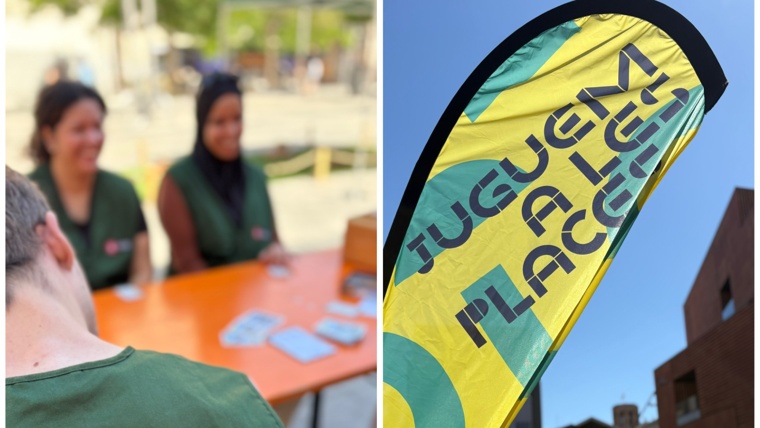 Imagen de 'Juguem a les places' a la Plaça de la Gardunya en Plaça de la Gardunya 1.