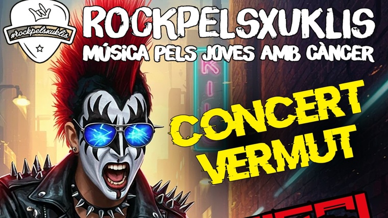 Concert-vermut solidari Rock pels Xuklis: Rising Song + Critical